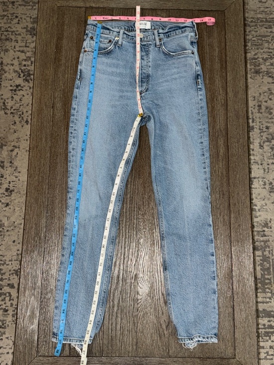 AGOLDE Nico High Rise Slim Fit Jeans Chronicle - Picture 10 of 12